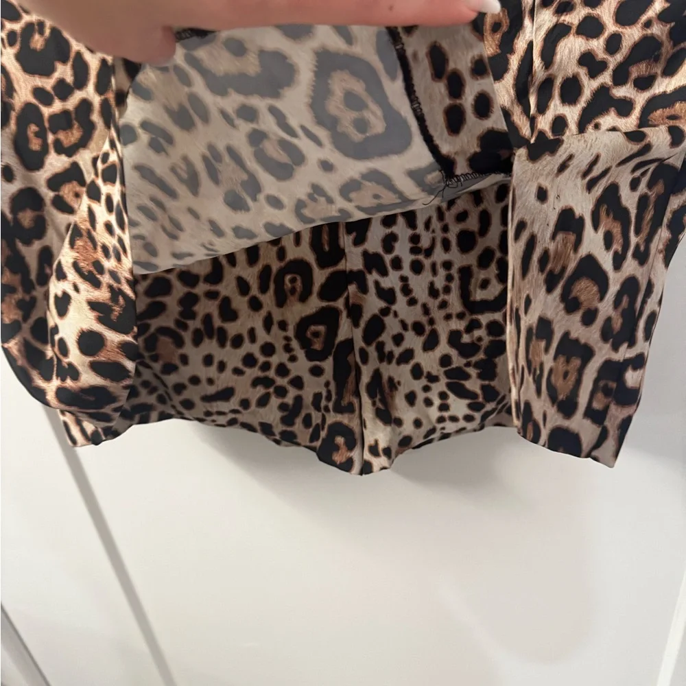 Zara Leopard Print Women's Skort - Picture 3 of 5